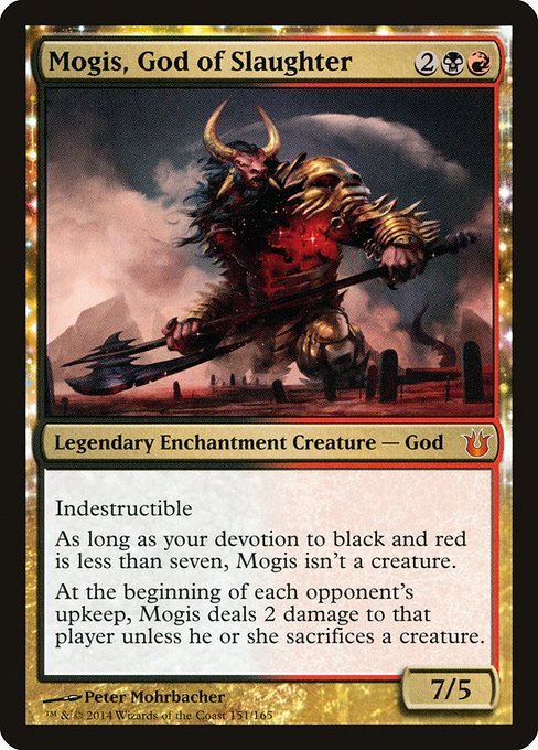Mogis, God of Slaughter - Born of the Gods