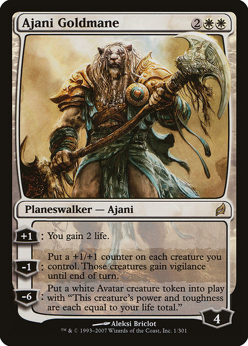 Ajani Goldmane - Lorwyn