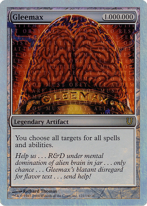 Gleemax - Unhinged - Promo Foil