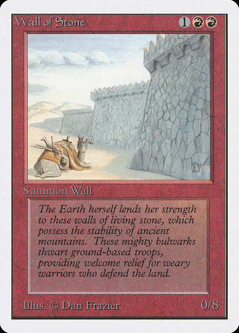 Wall of Stone - Unlimited Edition