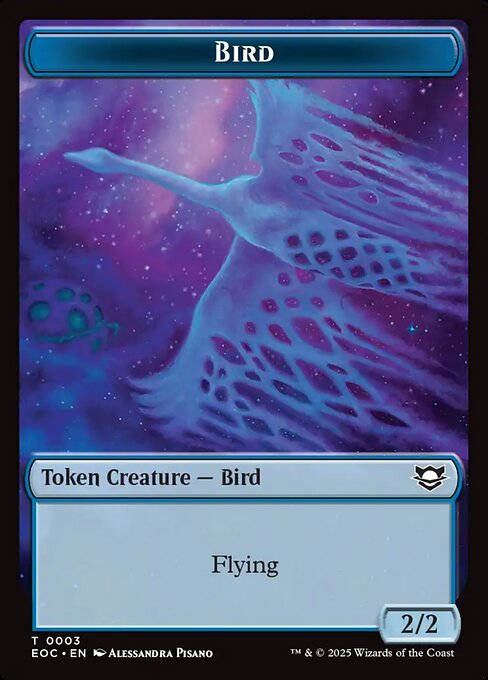 Bird - Edge of Eternities Commander Tokens