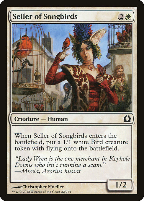 Seller of Songbirds - Return to Ravnica