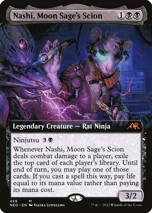 Nashi, Moon Sage's Scion - Kamigawa: Neon Dynasty