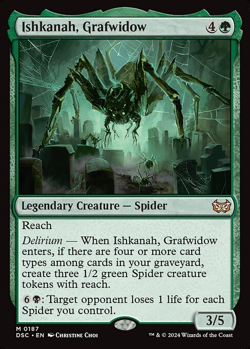 Ishkanah, Grafwidow - Duskmourn: House of Horror Commander