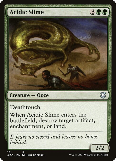 Acidic Slime - Forgotten Realms Commander