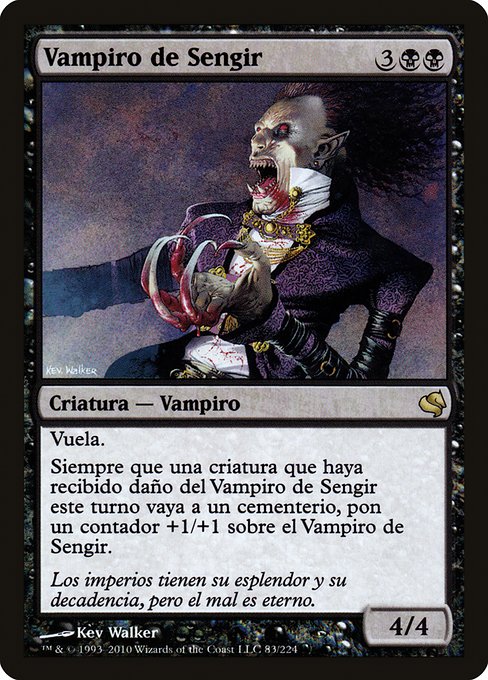 Vampiro de Sengir (Sengir Vampire) - Salvat 2011