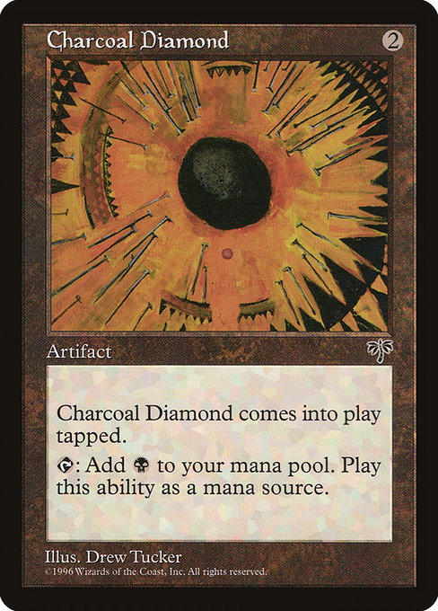 Charcoal Diamond - Mirage