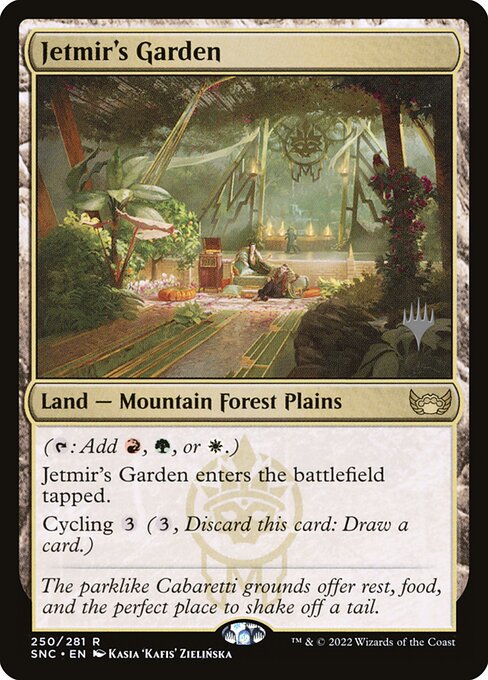 Jetmir's Garden - Streets of New Capenna Promos