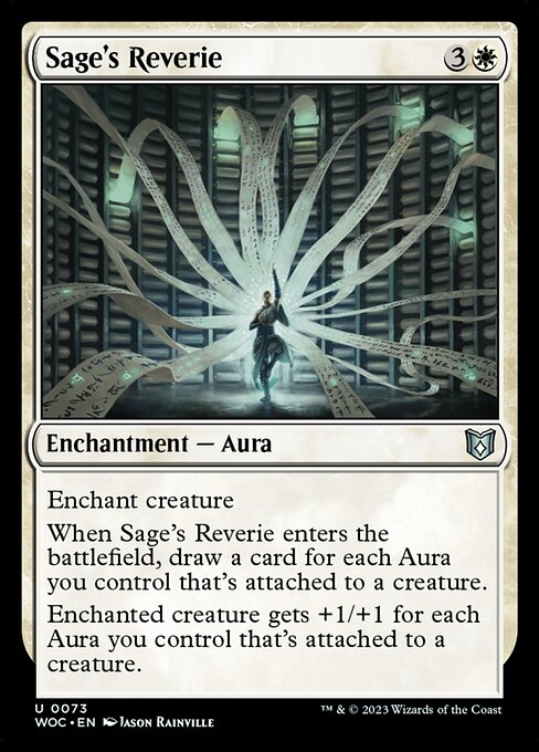 Sage's Reverie - Wilds of Eldraine Commander