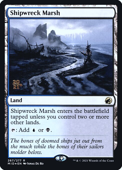 Shipwreck Marsh - Innistrad: Midnight Hunt Promos - Promo Foil