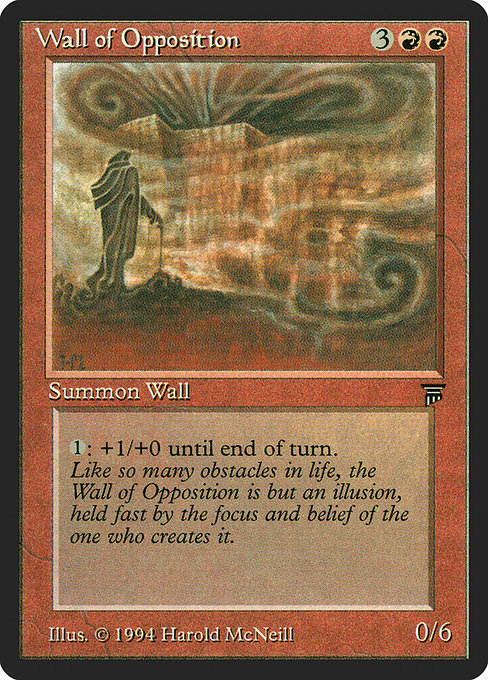 Wall of Opposition - Legends