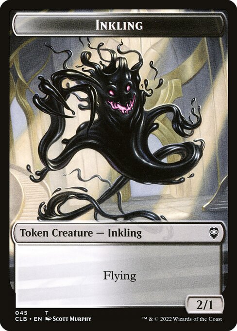 Inkling - Commander Legends: Battle for Baldur's Gate Tokens