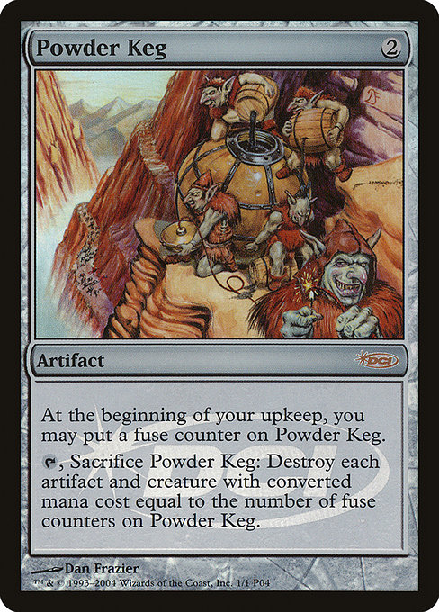 Powder Keg - Magic Player Rewards 2004 - Promo Foil