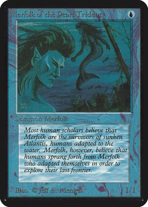 Merfolk of the Pearl Trident - Limited Edition Alpha