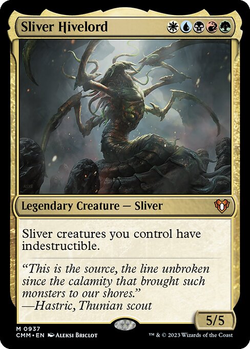 Sliver Hivelord - Commander Masters