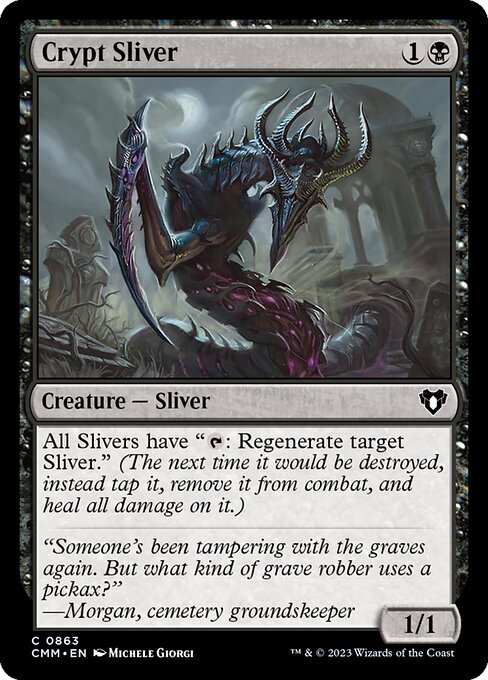 Crypt Sliver - Commander Masters