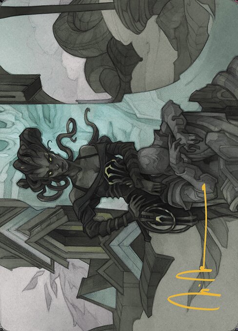 Vraska Joins Up - Outlaws of Thunder Junction Art Series