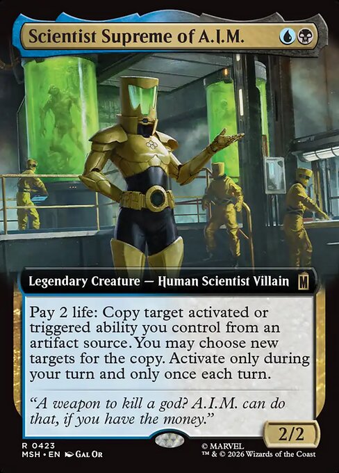 Scientist Supreme of A.I.M. - Marvel Super Heroes