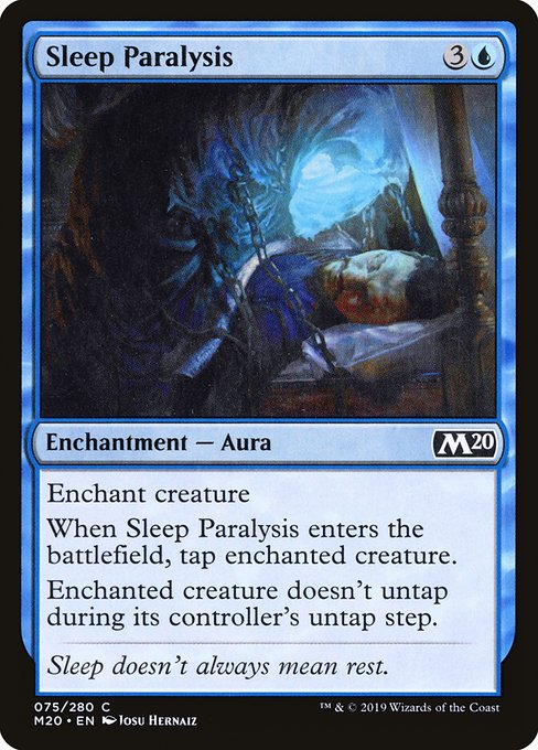 Sleep Paralysis - Core Set 2020