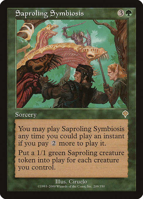 Saproling Symbiosis - Invasion