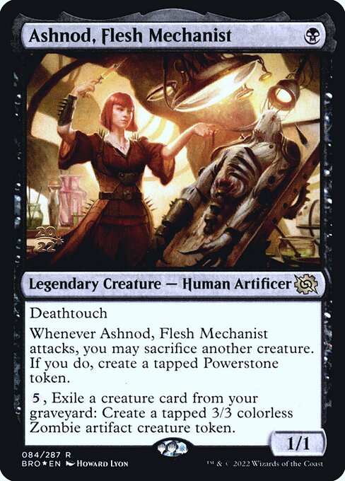 Ashnod, Flesh Mechanist - The Brothers' War Promos