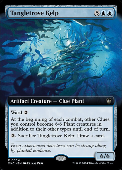 Tangletrove Kelp - Murders at Karlov Manor Commander - Extended Art