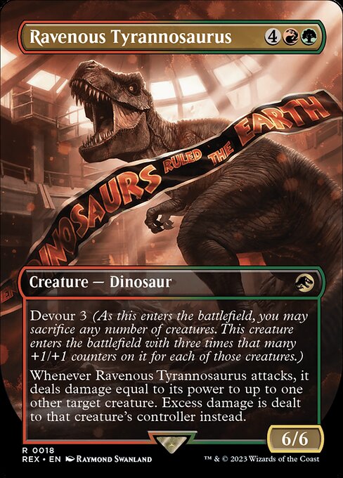 Ravenous Tyrannosaurus - Jurassic World Collection