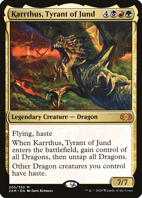 Karrthus, Tyrant of Jund - Double Masters