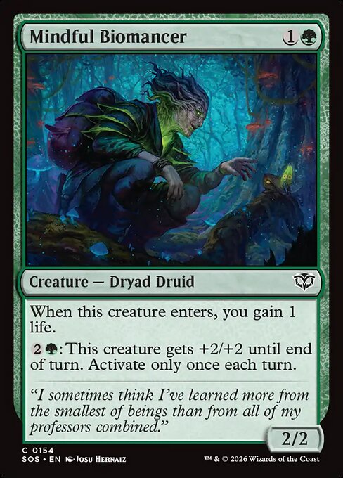 Mindful Biomancer - Secrets of Strixhaven