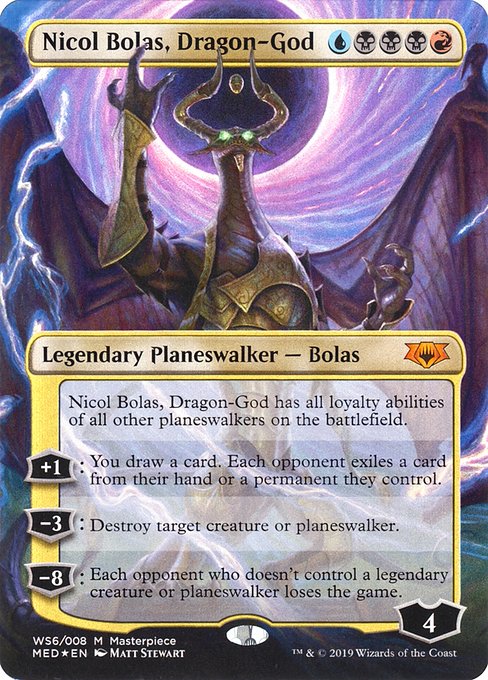 Nicol Bolas, Dragon-God - Mythic Edition - Promo Foil