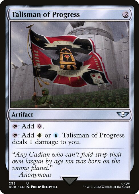 Talisman of Progress - Warhammer 40,000 Commander