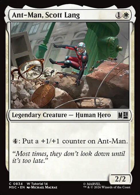 Ant-Man, Scott Lang - Marvel Super Heroes Commander