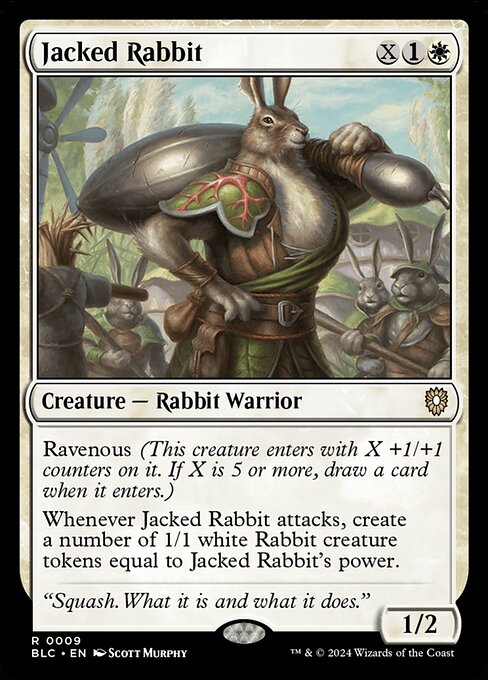 Jacked Rabbit - Bloomburrow Commander