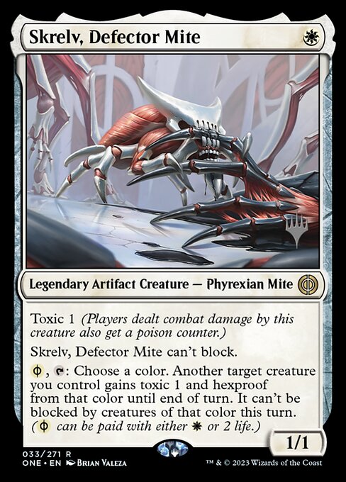 Skrelv, Defector Mite - Phyrexia: All Will Be One Promos