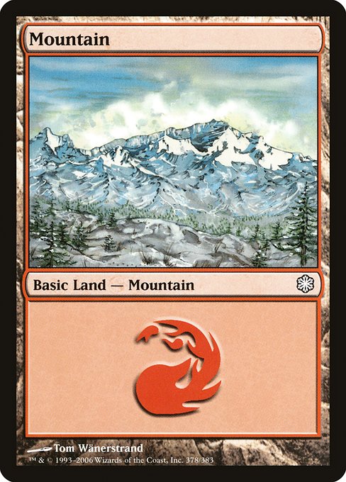 Mountain - Coldsnap Theme Decks