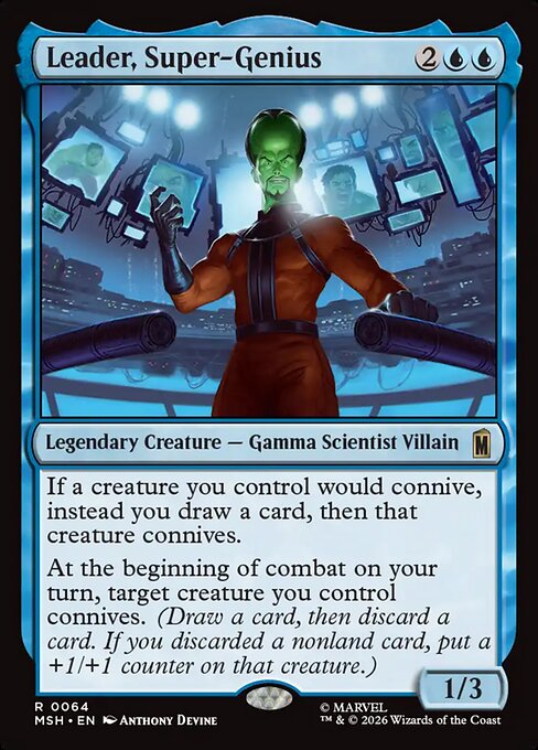 Leader, Super-Genius - Marvel Super Heroes