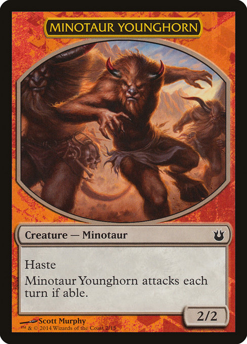 Minotaur Younghorn - Battle the Horde