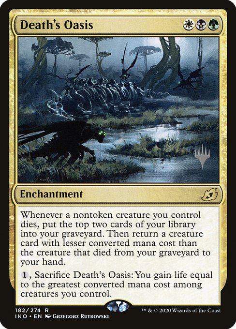 Death's Oasis - Ikoria: Lair of Behemoths Promos