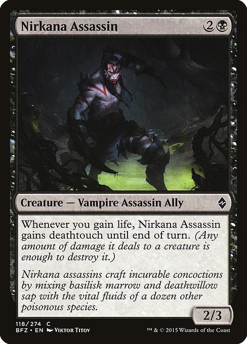 Nirkana Assassin - Battle for Zendikar