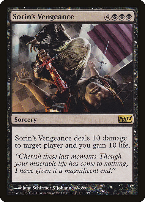 Sorin's Vengeance - Magic 2012