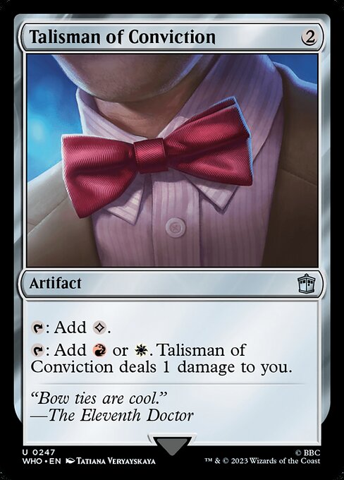 Talisman of Conviction - Doctor Who