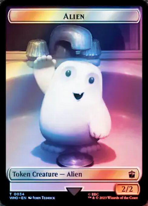 Alien - Doctor Who Tokens - Surge Foil