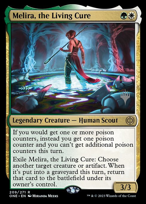 Melira, the Living Cure - Phyrexia: All Will Be One Promos