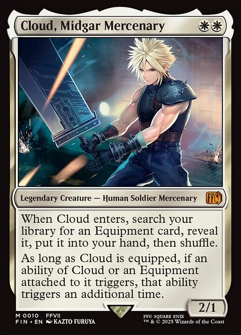 Cloud, Midgar Mercenary - Final Fantasy