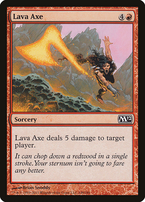 Lava Axe - Magic 2012