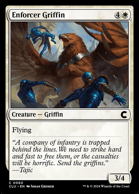 Enforcer Griffin - Ravnica: Clue Edition
