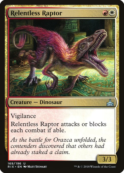 Relentless Raptor - Rivals of Ixalan