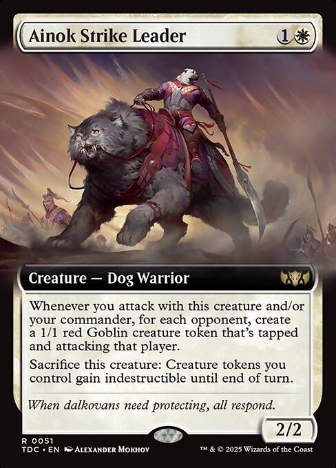Ainok Strike Leader - Tarkir: Dragonstorm Commander
