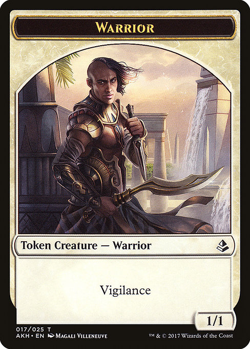 Warrior - Amonkhet Tokens