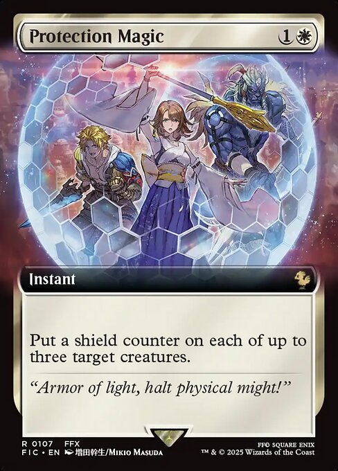 Protection Magic - Final Fantasy Commander - Extended Art